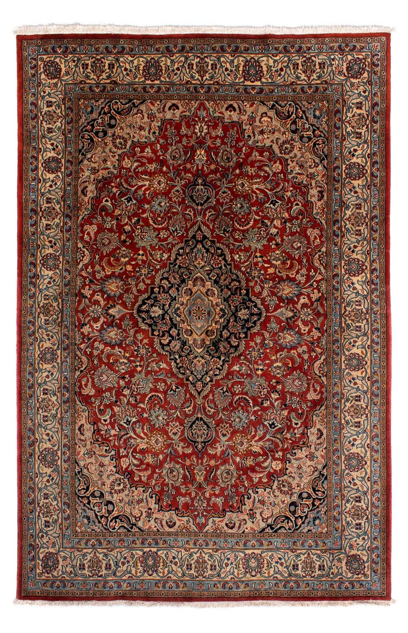 Tapis persan - Classique - 295 x 200 cm - rouge foncé