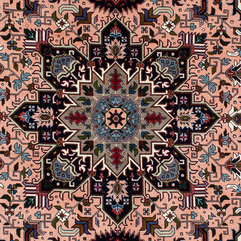 Tapis persan - Tabriz - Premium - 202 x 147 cm - rouge clair