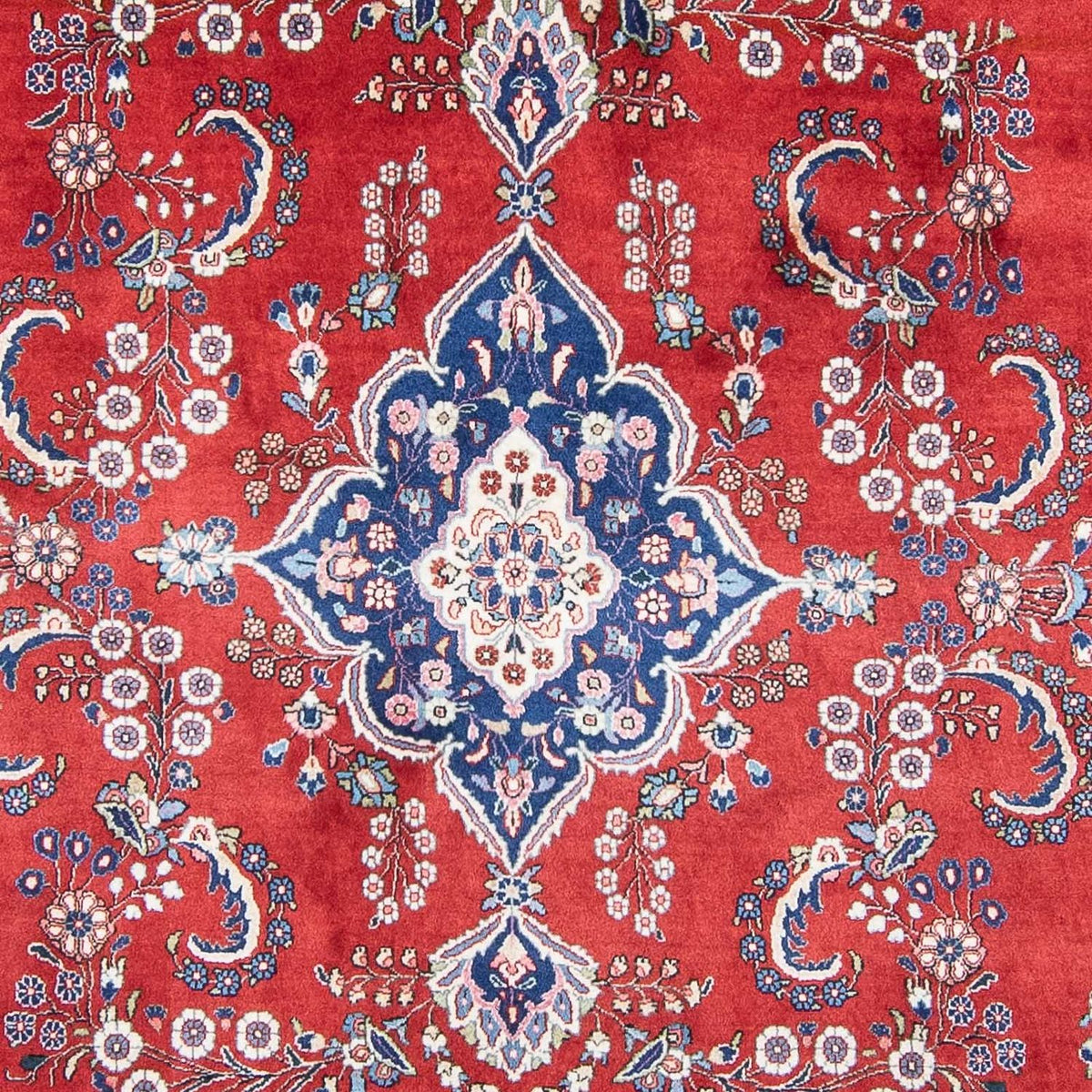Tapis persan - Keshan - 315 x 210 cm - rouge foncé