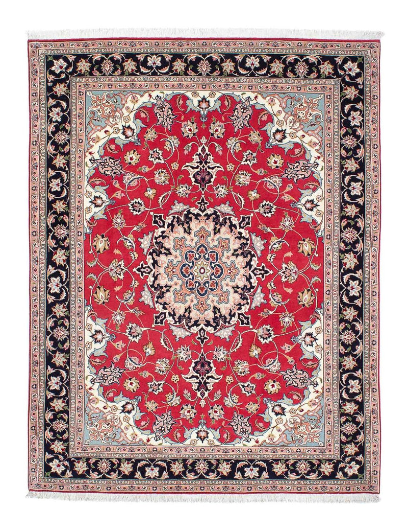 Tapis persan - Tabriz - 201 x 151 cm - rouge