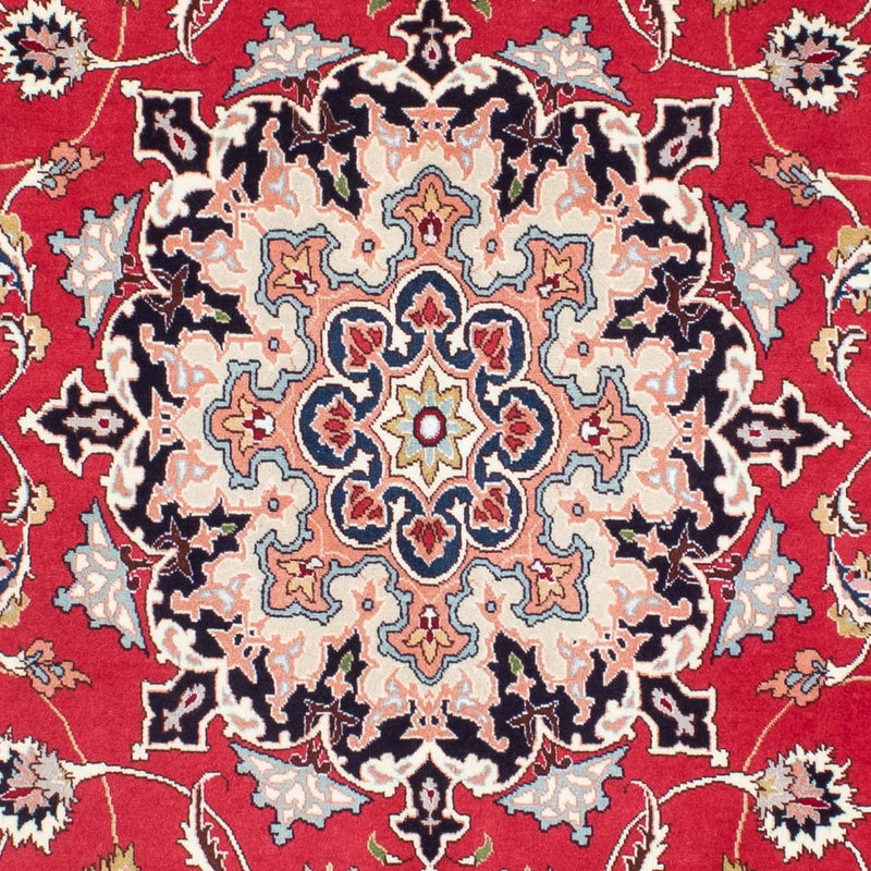 Tapis persan - Tabriz - 201 x 151 cm - rouge