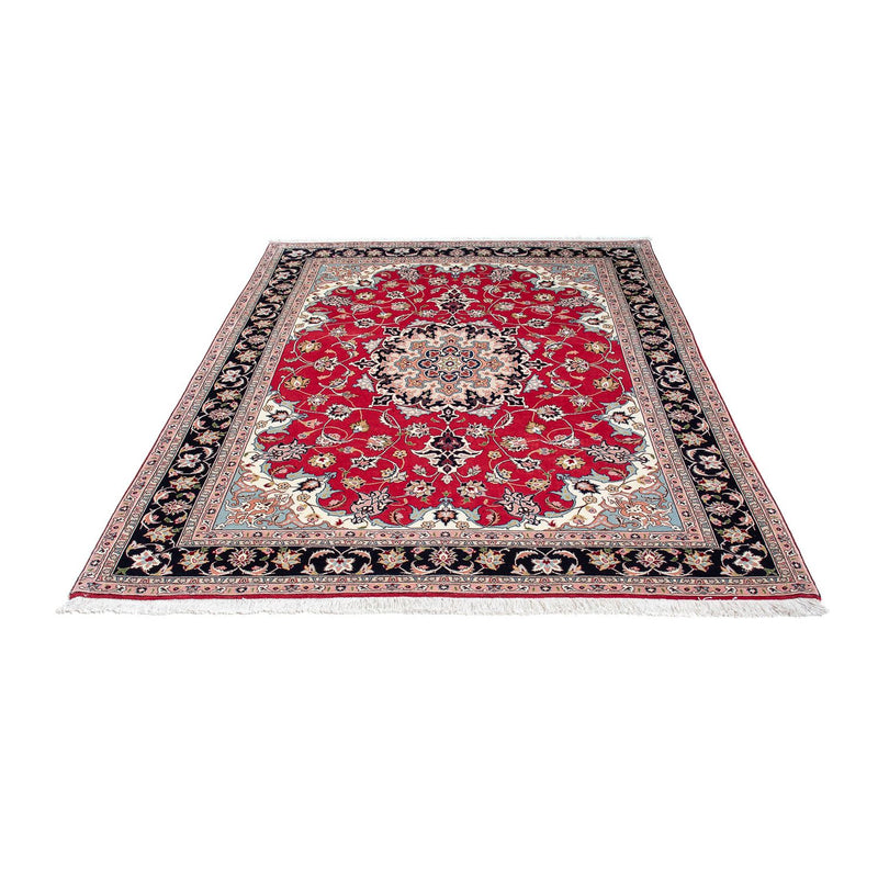 Tapis persan - Tabriz - 201 x 151 cm - rouge