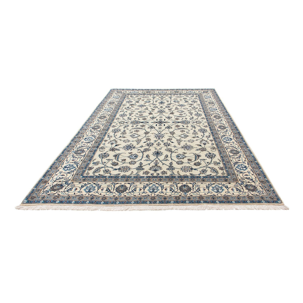 Tapis persan - Nain - Royal - 298 x 200 cm - beige