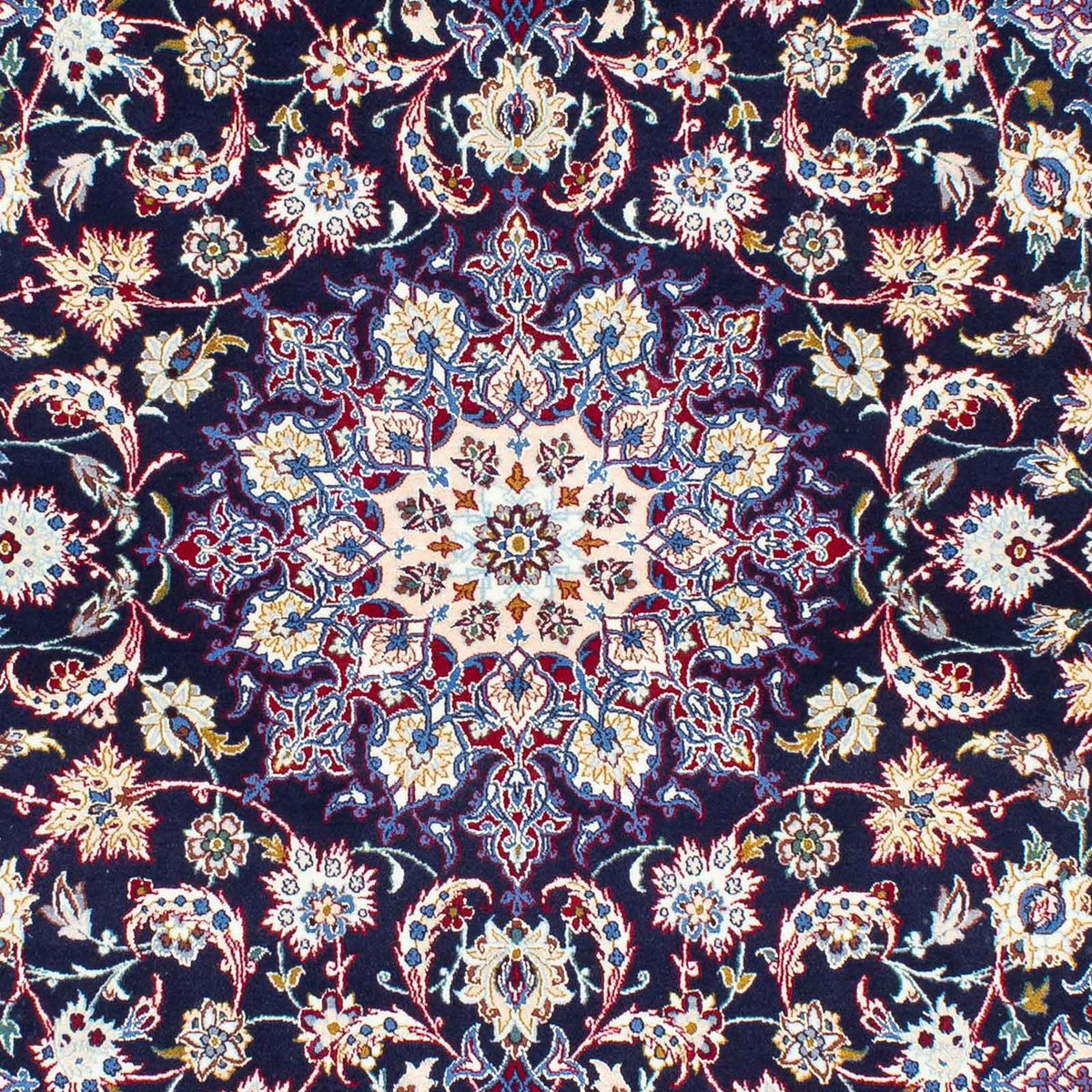 Tapis persan - Isfahan - Premium - 243 x 159 cm - rouge foncé