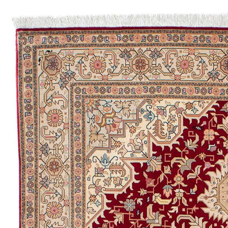 Tapis persan - Tabriz - Royal - 203 x 150 cm - rouge