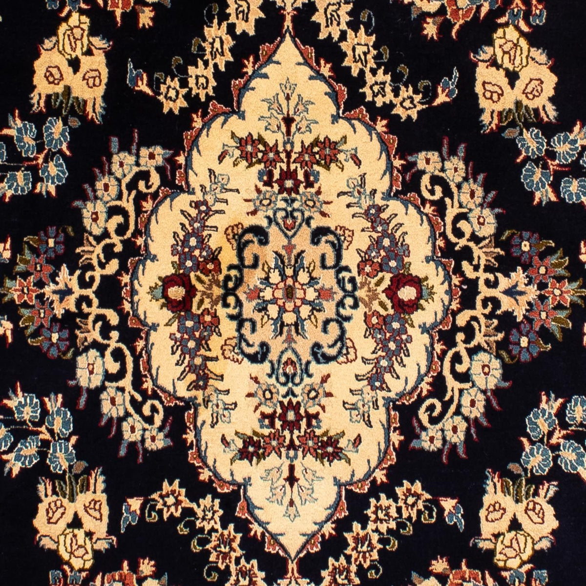 Tapis persan - Classique - 308 x 193 cm - bleu foncé