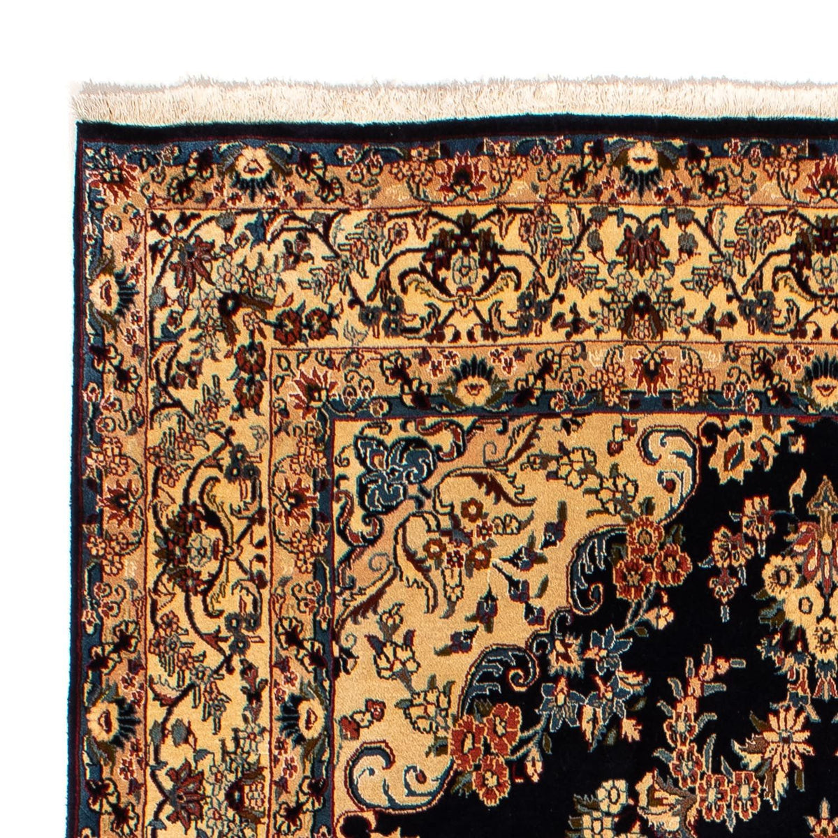 Tapis persan - Classique - 308 x 193 cm - bleu foncé