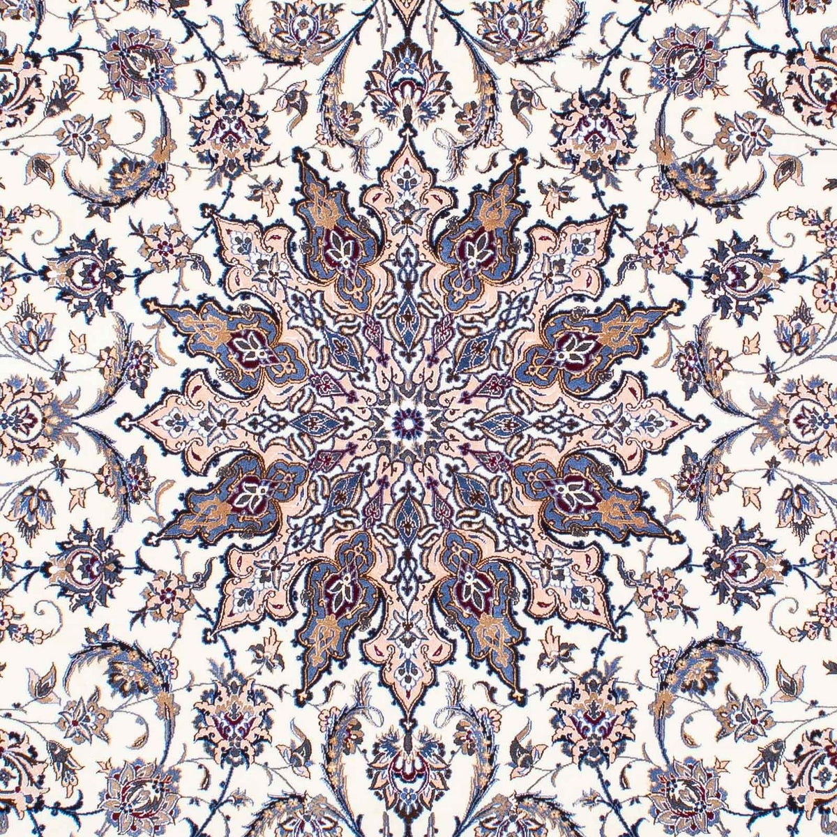Tapis persan - Nain - Premium - 256 x 168 cm - beige