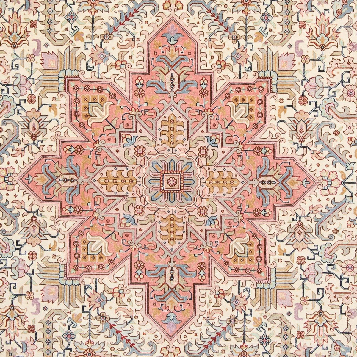 Tapis persan - Tabriz - Royal - 323 x 200 cm - beige