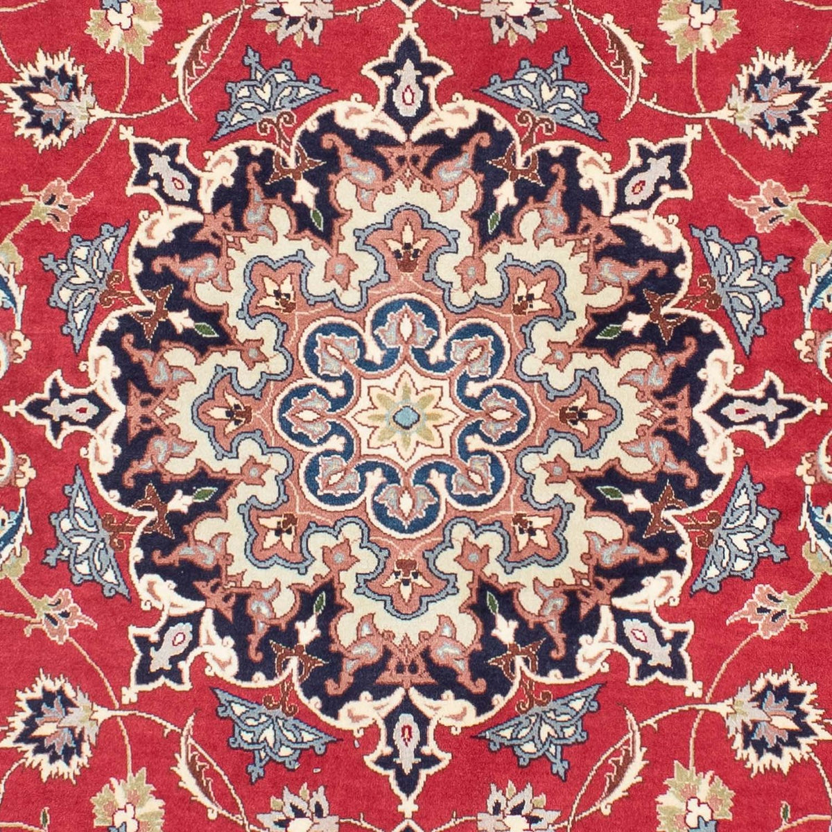 Tapis persan - Tabriz - 207 x 150 cm - rouge