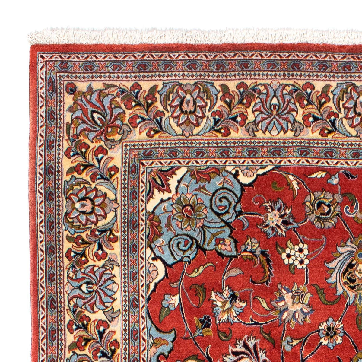 Tapis persan - Classique - 307 x 198 cm - rouge foncé
