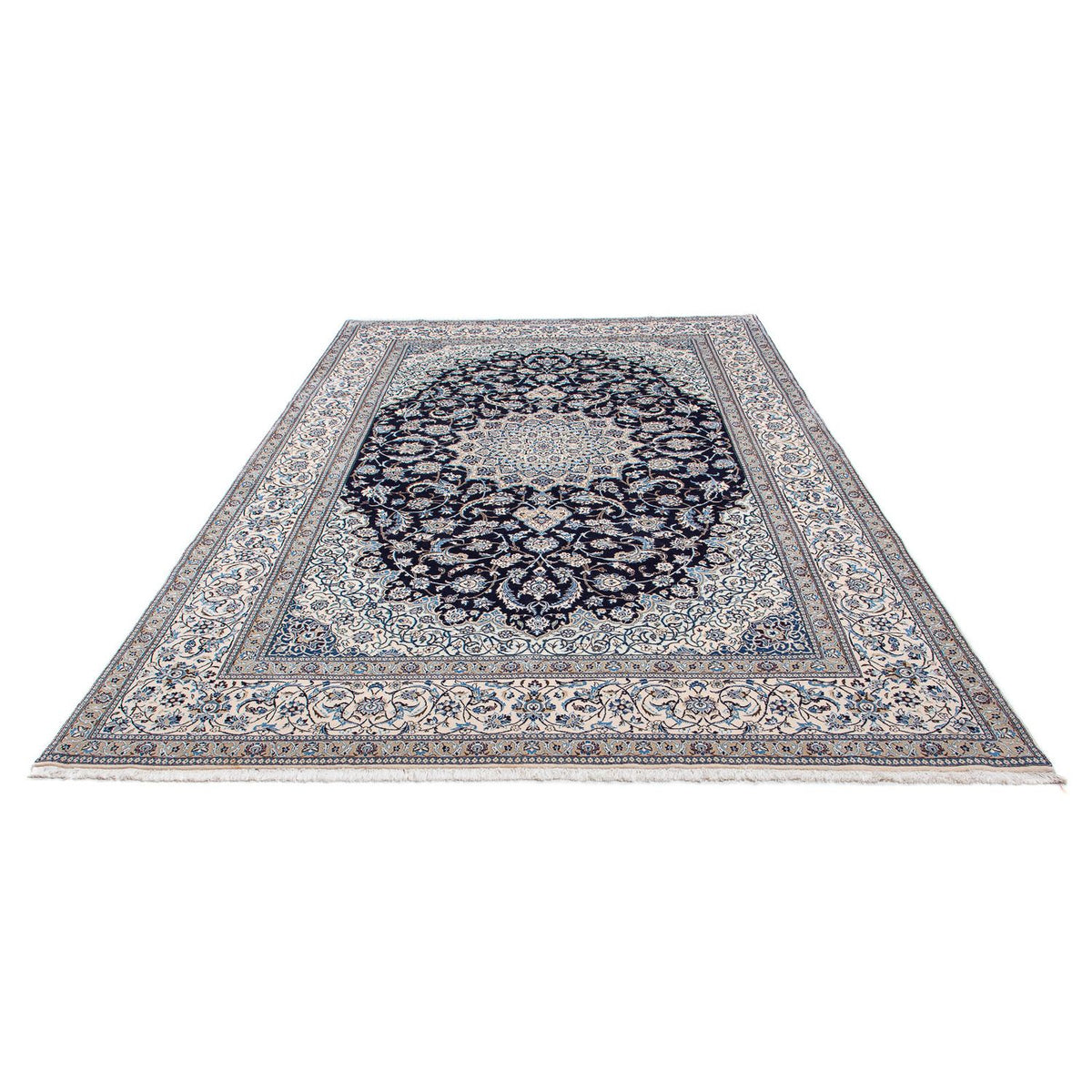 Tapis persan - Nain - Premium - 316 x 200 cm - beige