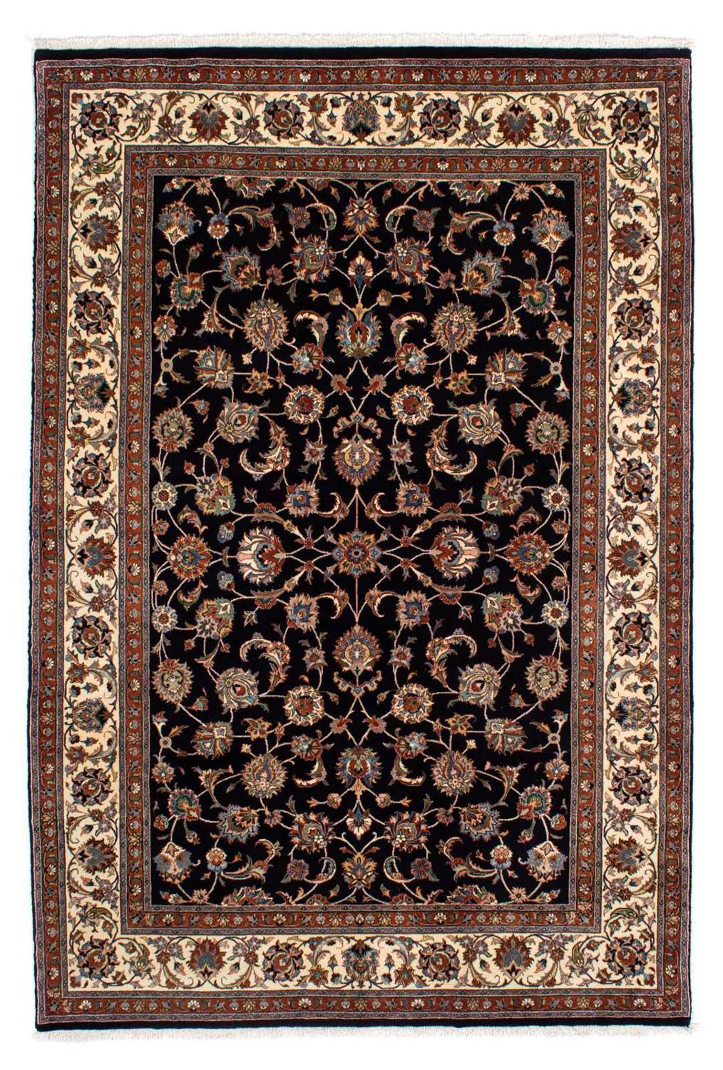 Tapis persan - Classique - 286 x 195 cm - bleu foncé