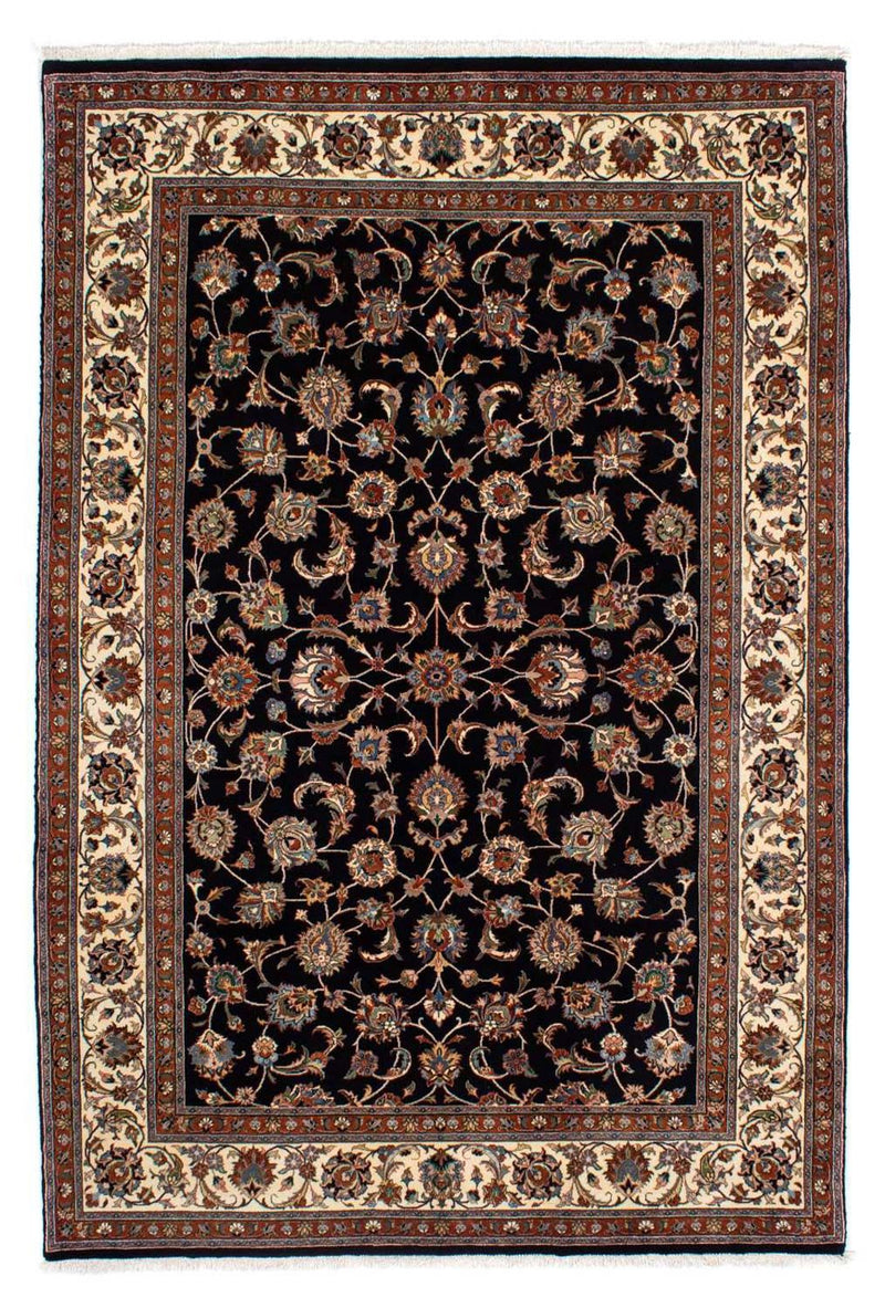 Tapis persan - Classique - 286 x 195 cm - bleu foncé