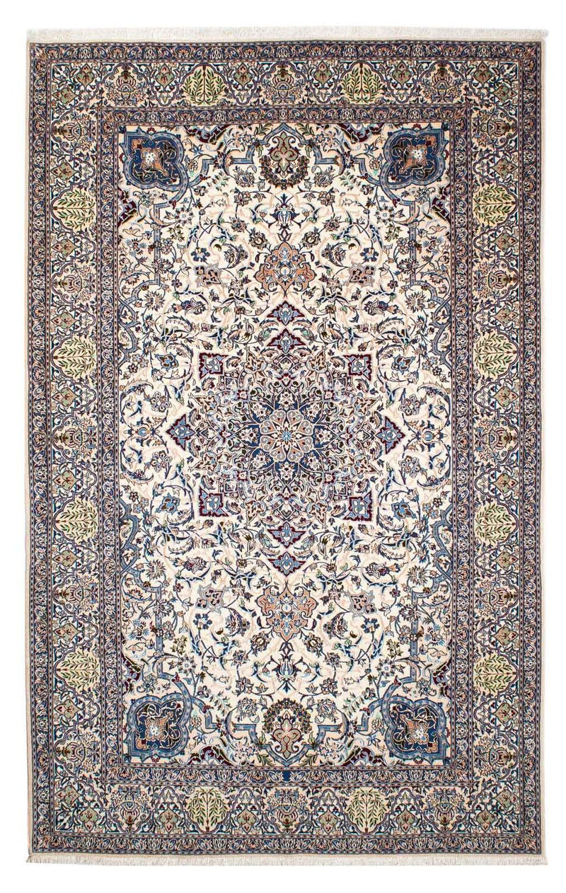 Tapis persan - Nain - Royal - 240 x 151 cm - beige