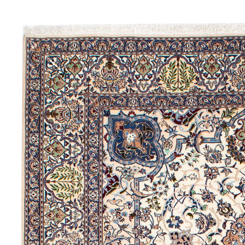 Tapis persan - Nain - Royal - 240 x 151 cm - beige