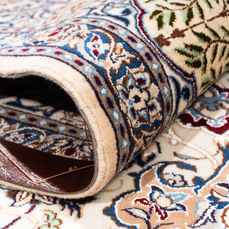 Tapis persan - Nain - Royal - 240 x 151 cm - beige