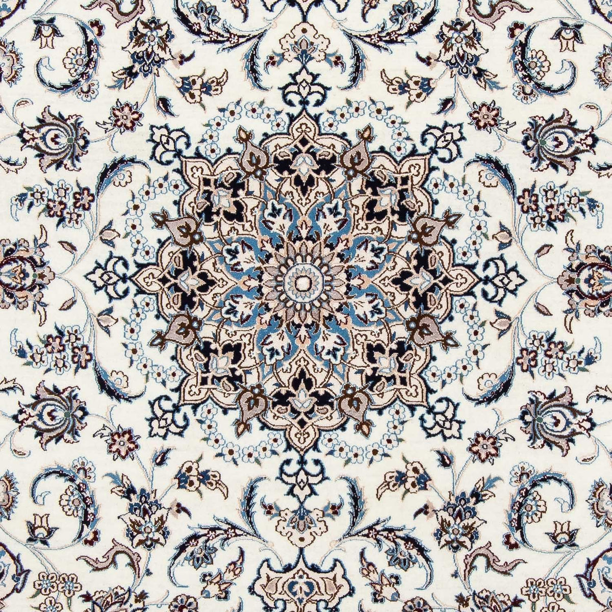 Tapis persan - Nain - Royal - 328 x 203 cm - beige