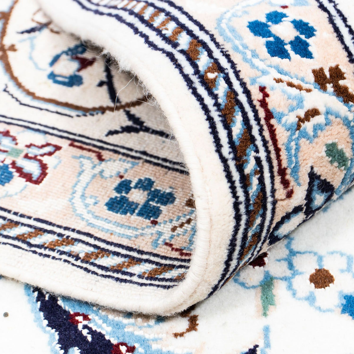 Tapis persan - Nain - Royal - 328 x 203 cm - beige