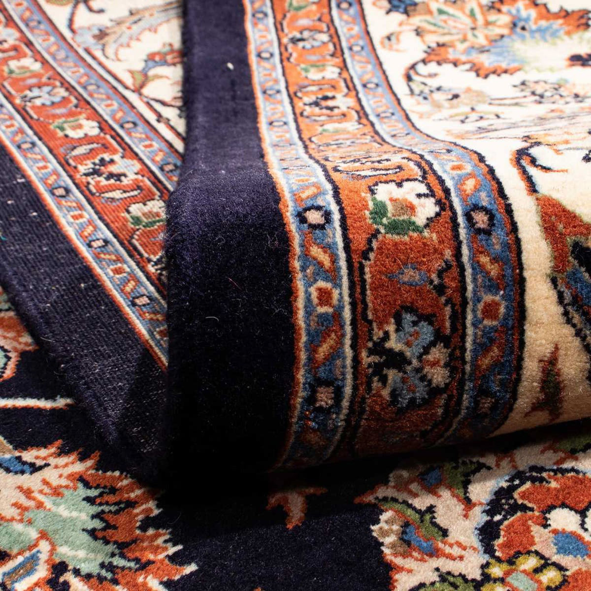 Tapis persan - Classique - 304 x 202 cm - bleu foncé