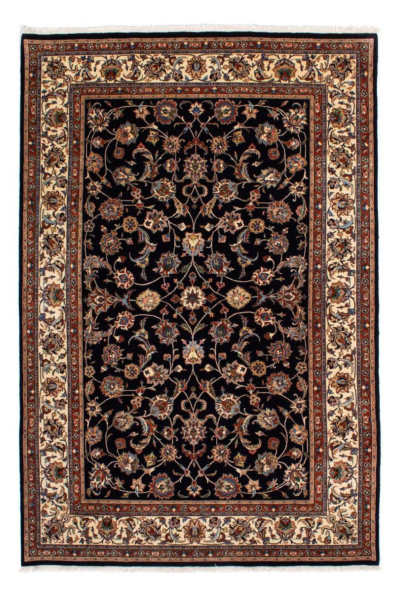 Tapis persan - Classique - 282 x 199 cm - bleu foncé