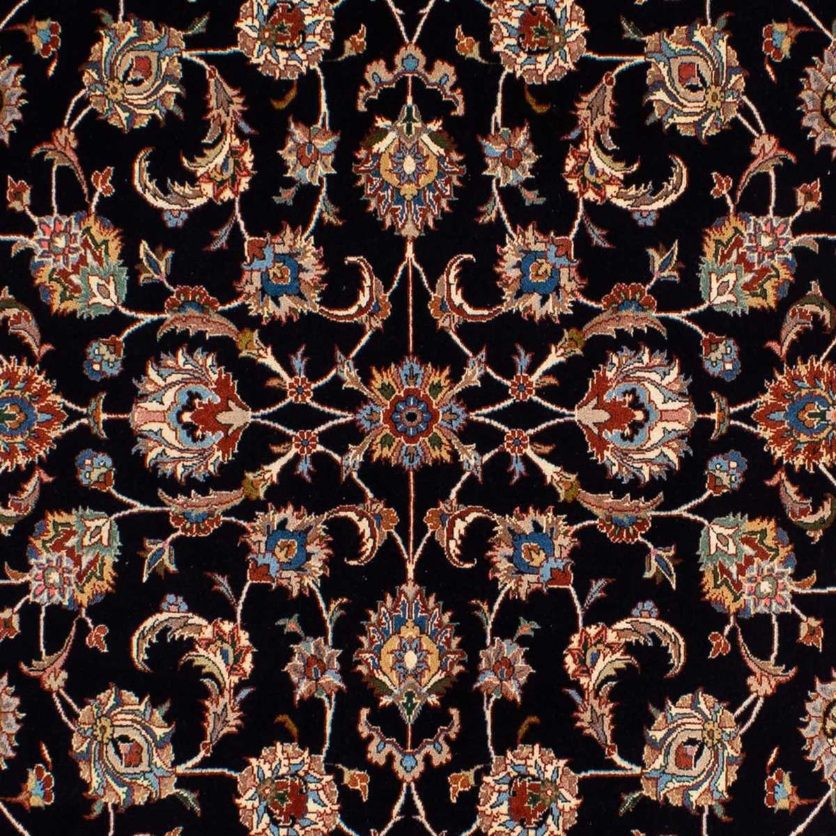 Tapis persan - Classique - 309 x 203 cm - bleu foncé