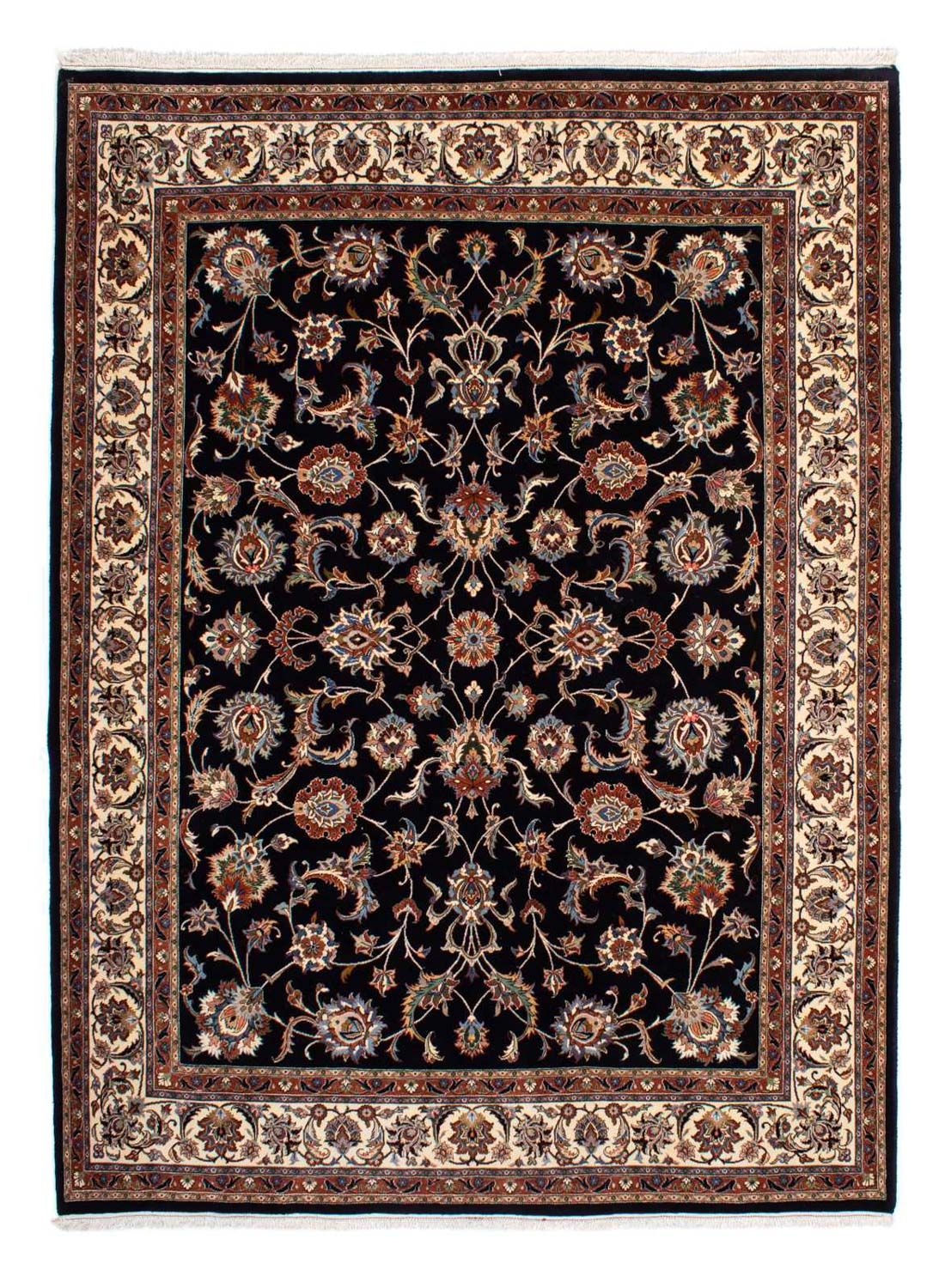 Tapis persan - Classique - 282 x 218 cm - bleu foncé