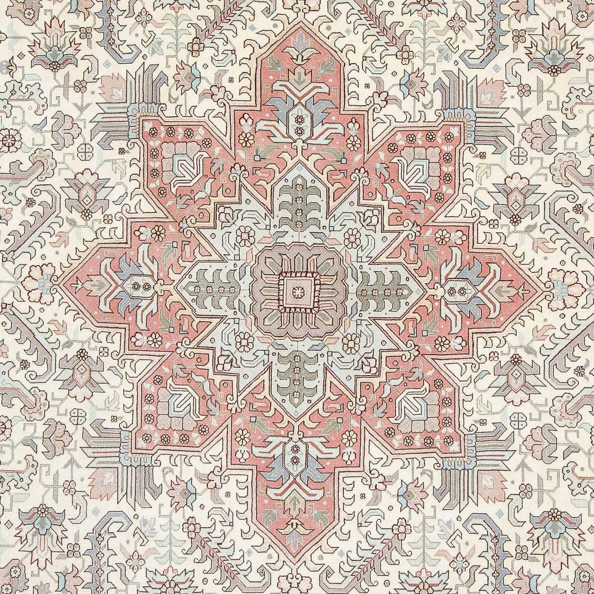 Tapis persan - Tabriz - Royal - 310 x 206 cm - beige