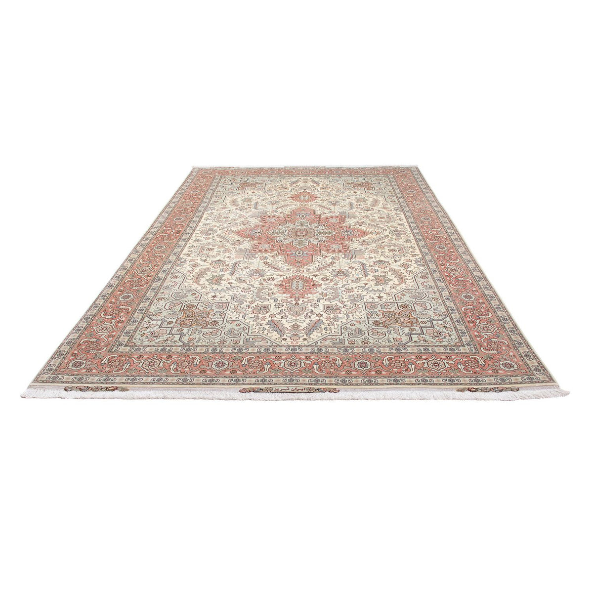 Tapis persan - Tabriz - Royal - 310 x 206 cm - beige