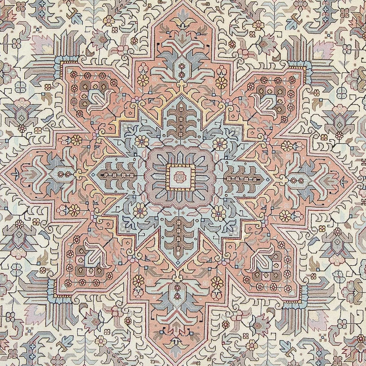 Tapis persan - Tabriz - Royal - 304 x 212 cm - beige