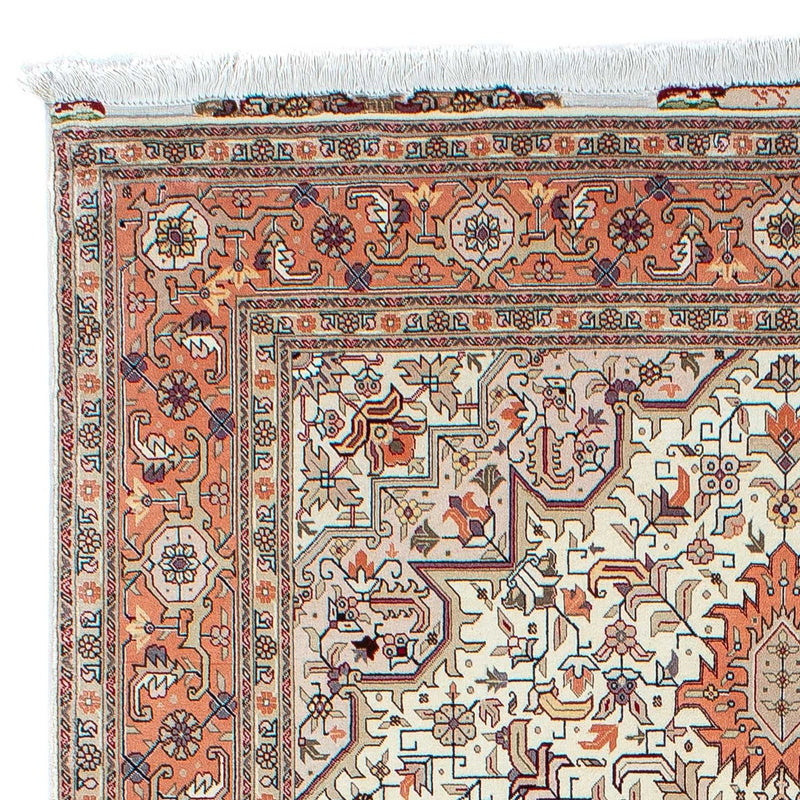 Tapis persan - Tabriz - Royal - 208 x 154 cm - beige