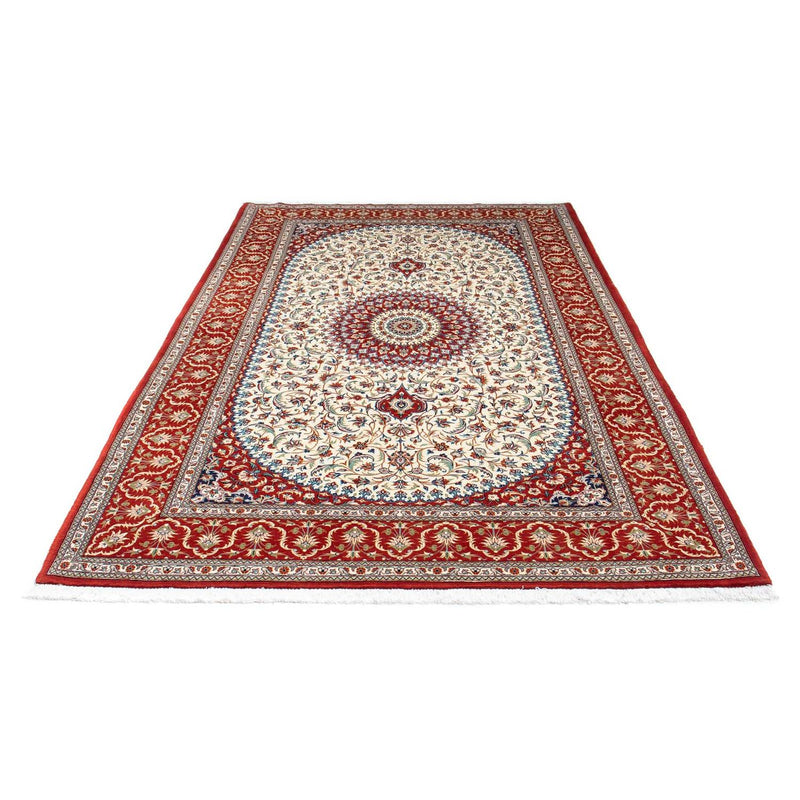 Tapis persan - Ghom - 261 x 156 cm - beige