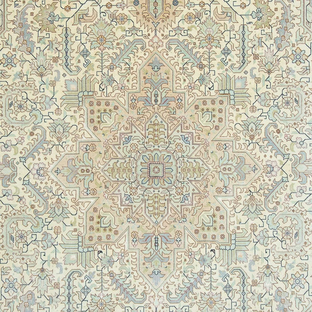 Tapis persan - Tabriz - Royal - 306 x 203 cm - multicolore