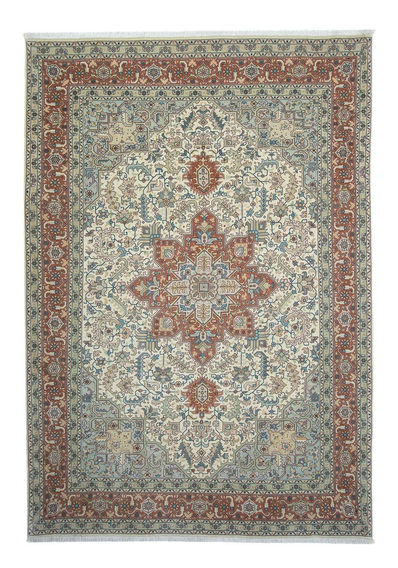 Tapis persan - Tabriz - Royal - 303 x 207 cm - beige