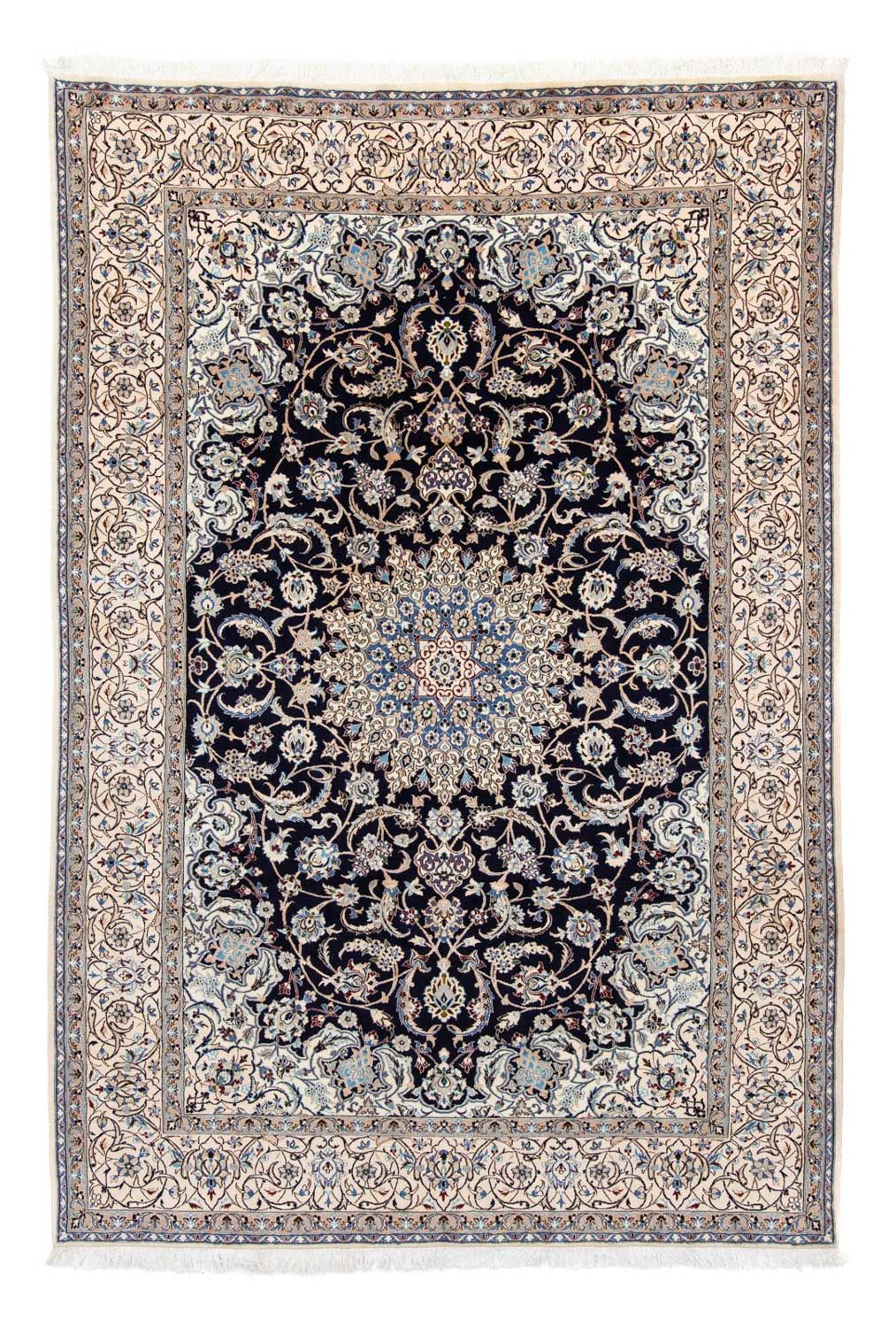 Tapis persan - Nain - Royal - 290 x 204 cm - noir