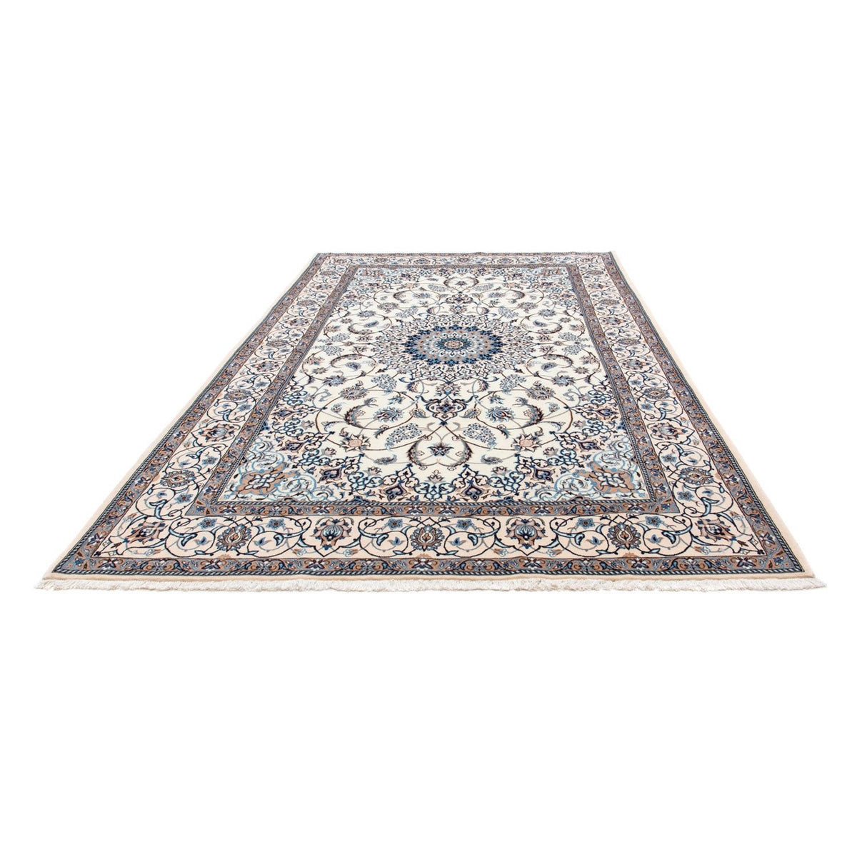 Tapis persan - Nain - Royal - 309 x 208 cm - beige