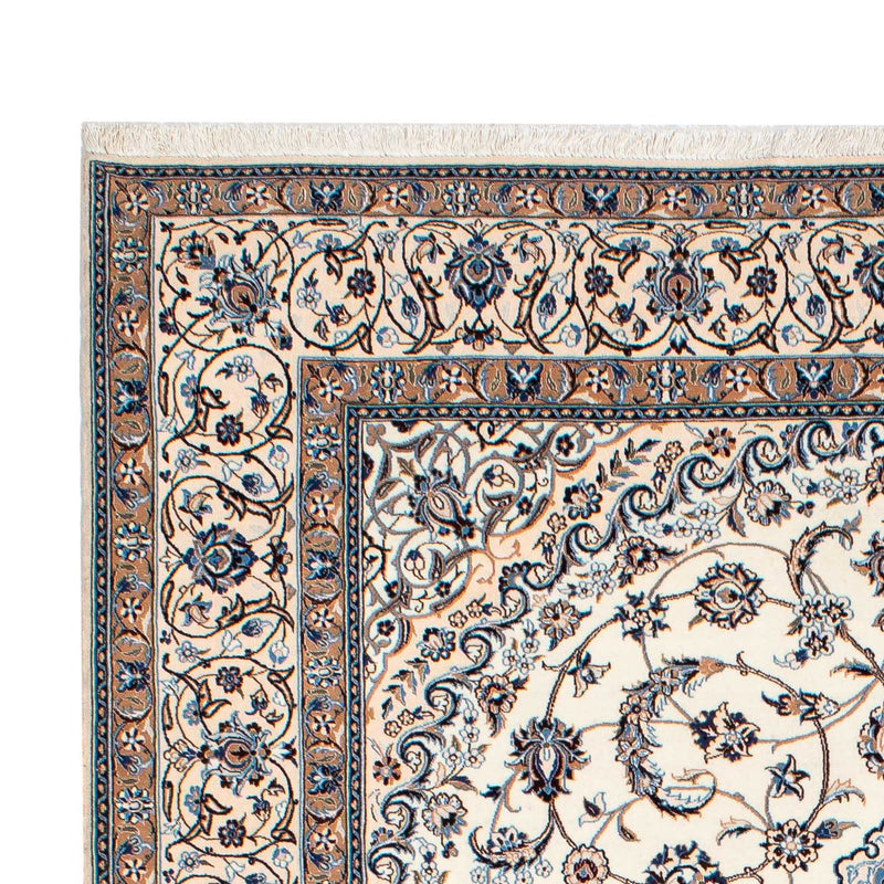 Tapis persan - Nain - Premium - 243 x 160 cm - beige