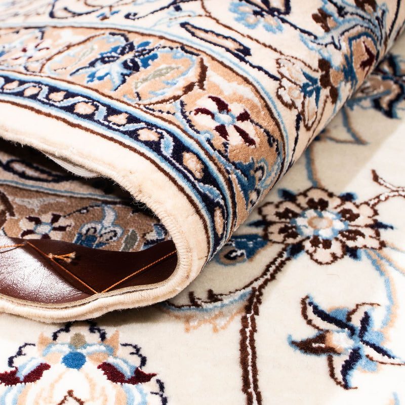 Tapis persan - Nain - Premium - 243 x 160 cm - beige