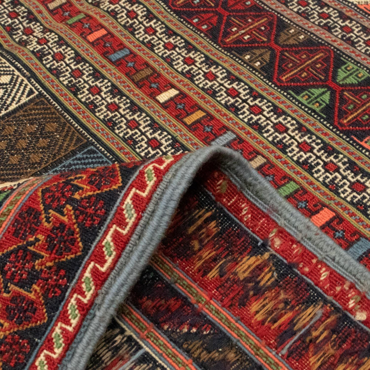 Tapis persan - Nomadic - 304 x 200 cm - multicolore