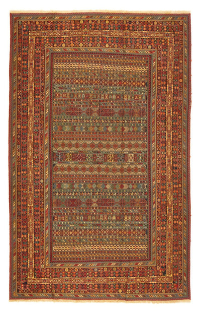 Afshar Sirjan Tapis 195x297cm - Tapis persan