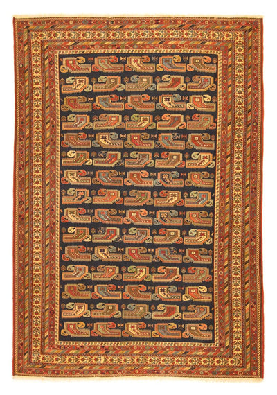 Afshar Sirjan Tapis 194x283cm - Tapis persan