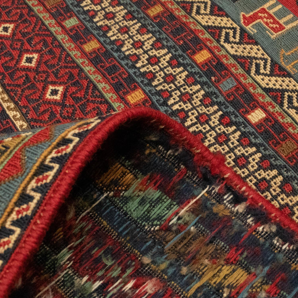 Tapis persan - Nomadic - 300 x 192 cm - multicolore