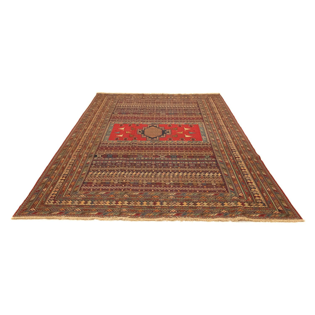 Tapis persan - Nomadic - 300 x 192 cm - multicolore