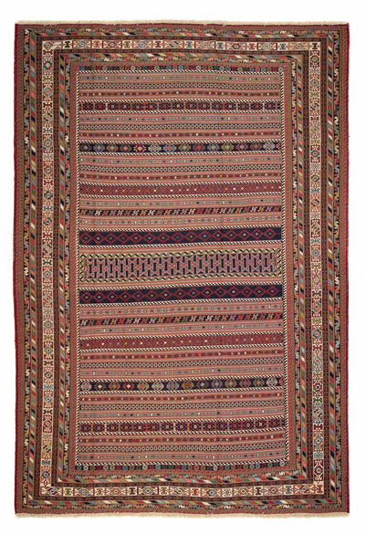 Afshar Sirjan Tapis 197x290cm - Tapis persan