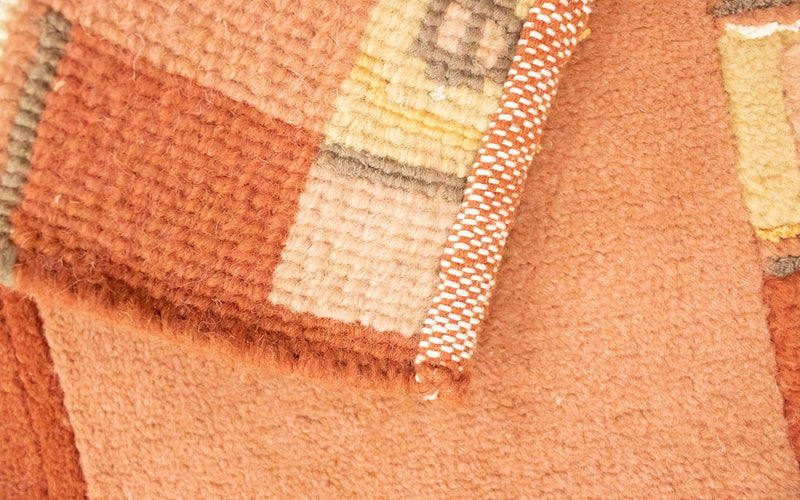 Tapis Népalais - 60 x 40 cm - rose