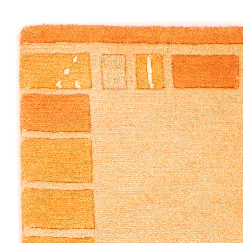 Tapis Népalais - 140 x 70 cm - orange