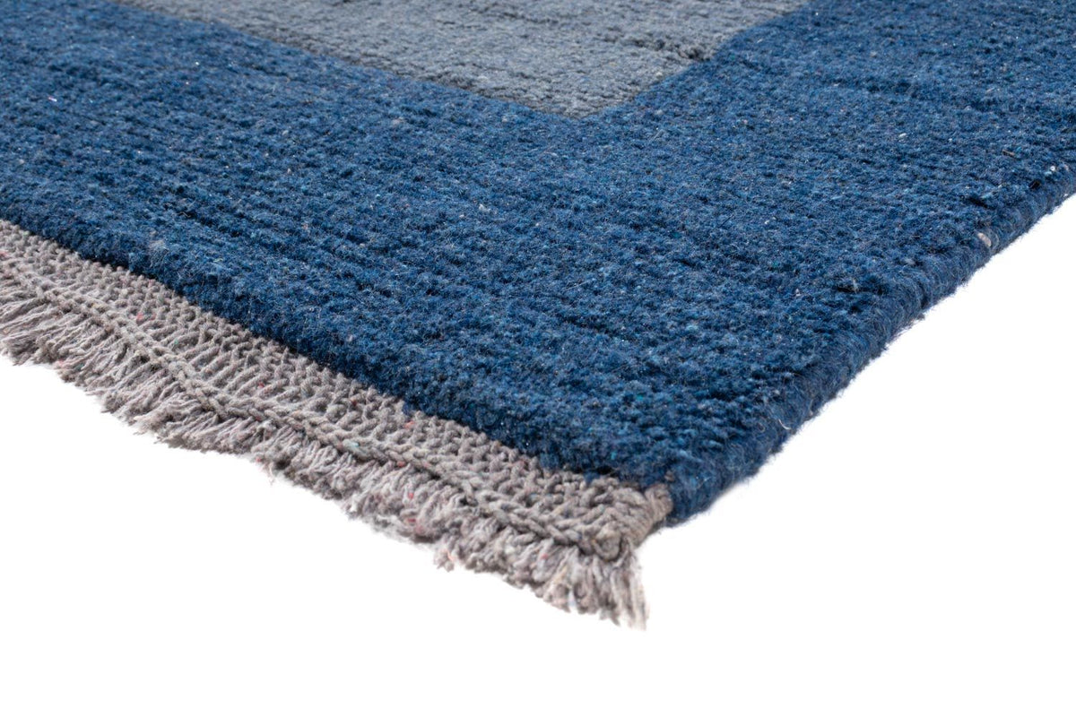 Tapis Népalais - 300 x 200 cm - bleu clair