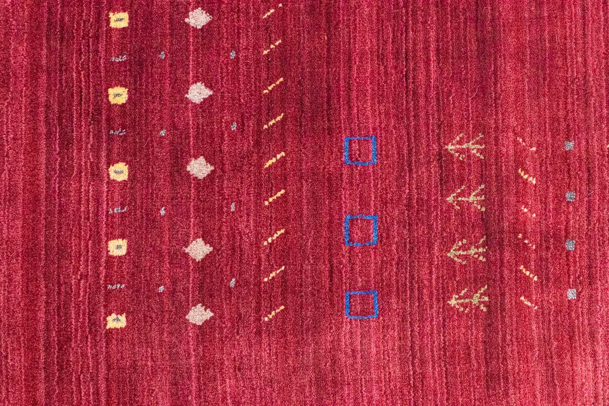 Tapis en laine - 240 x 170 cm - rouge