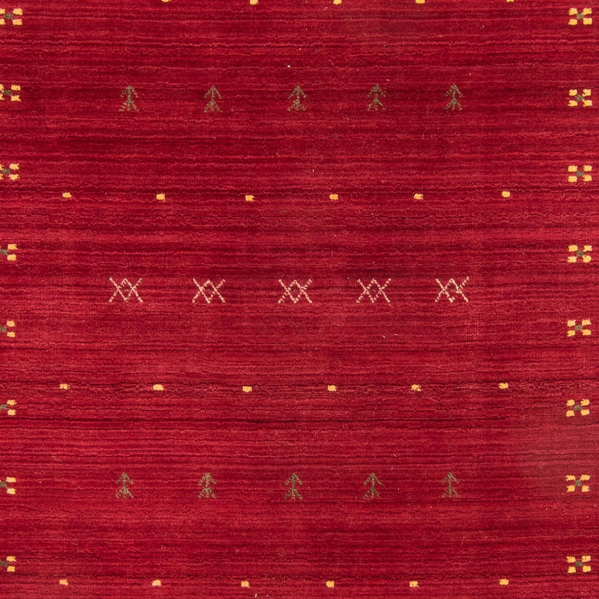Tapis Gabbeh - Loribaft Softy - 240 x 170 cm - rouge foncé