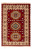 Tapis oriental - 160 x 90 cm - rouge foncé